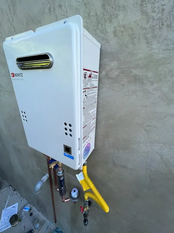 Tankless water heater installation for Old Avon Village homes